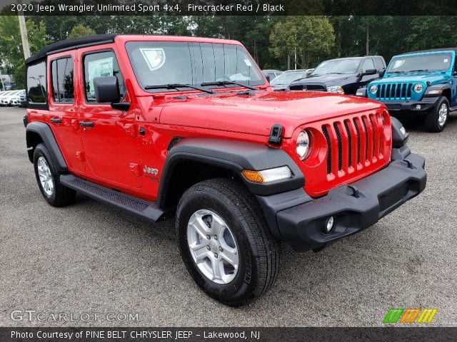 2020 Jeep Wrangler Unlimited Sport 4x4 in Firecracker Red