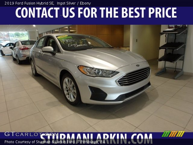 2019 Ford Fusion Hybrid SE in Ingot Silver