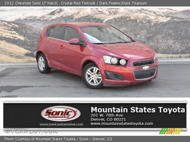 2012 Chevrolet Sonic LT Hatch in Crystal Red Tintcoat