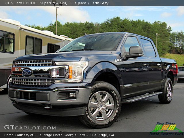 2019 Ford F150 XLT SuperCrew 4x4 in Blue Jeans