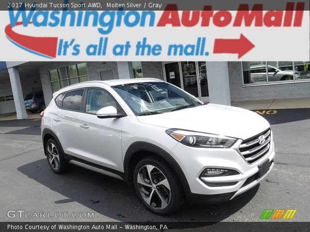 2017 Hyundai Tucson Sport AWD in Molten Silver