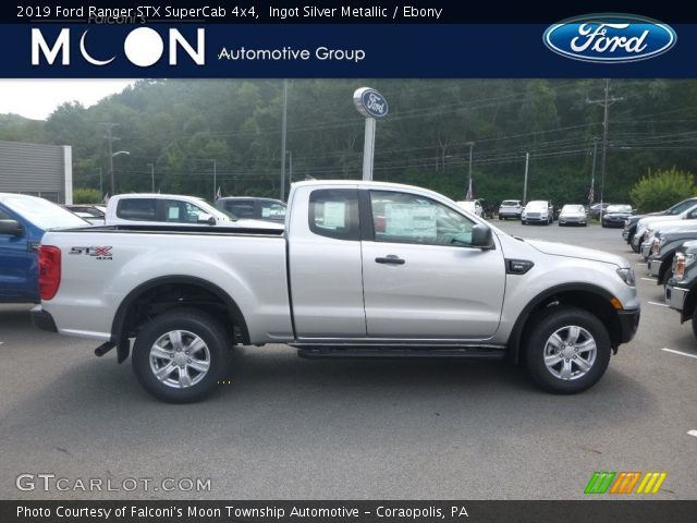 2019 Ford Ranger STX SuperCab 4x4 in Ingot Silver Metallic