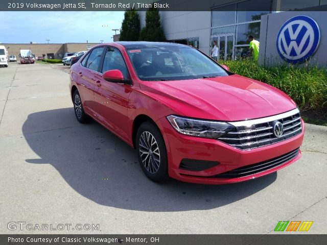 2019 Volkswagen Jetta SE in Tornado Red