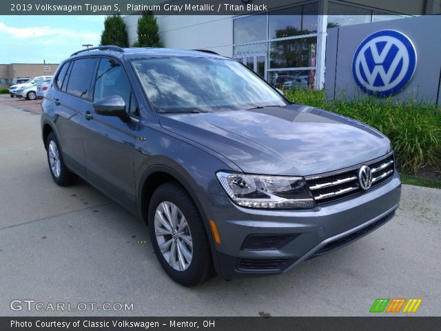 2019 Volkswagen Tiguan S in Platinum Gray Metallic