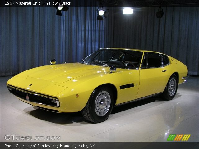 1967 Maserati Ghibli  in Yellow