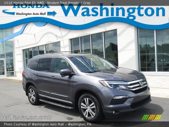 2016 Honda Pilot EX AWD in Modern Steel Metallic