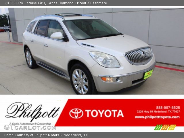 2012 Buick Enclave FWD in White Diamond Tricoat