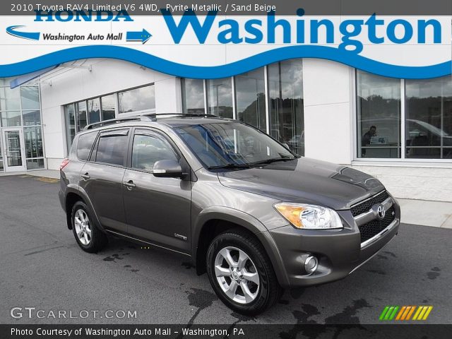 2010 Toyota RAV4 Limited V6 4WD in Pyrite Metallic