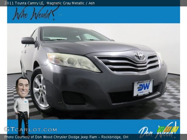 2011 Toyota Camry LE in Magnetic Gray Metallic