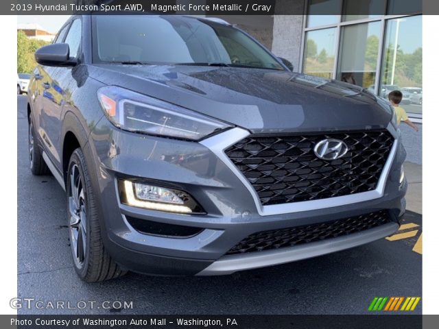 2019 Hyundai Tucson Sport AWD in Magnetic Force Metallic