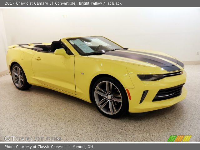2017 Chevrolet Camaro LT Convertible in Bright Yellow