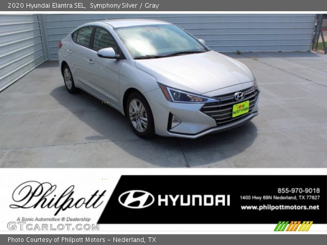 2020 Hyundai Elantra SEL in Symphony Silver