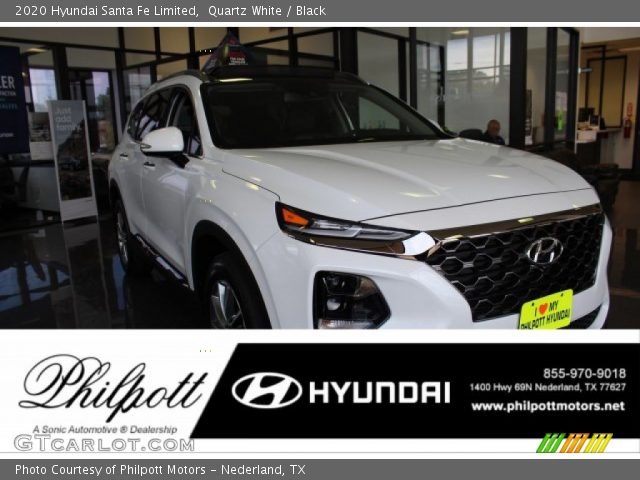 2020 Hyundai Santa Fe Limited in Quartz White