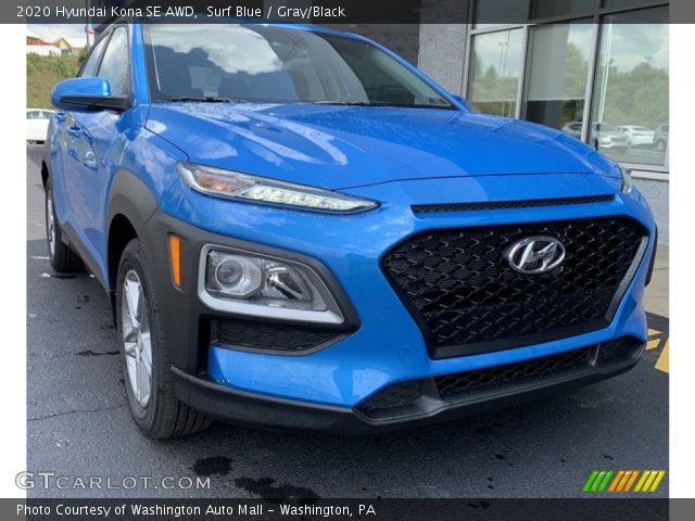 2020 Hyundai Kona SE AWD in Surf Blue