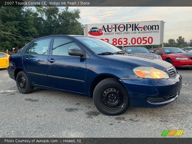 2007 Toyota Corolla CE in Indigo Ink Pearl