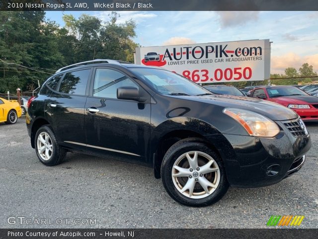 2010 Nissan Rogue SL AWD in Wicked Black