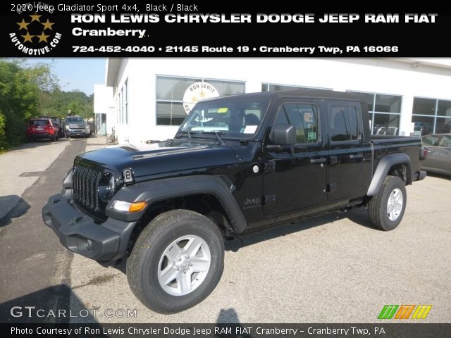 2020 Jeep Gladiator Sport 4x4 in Black