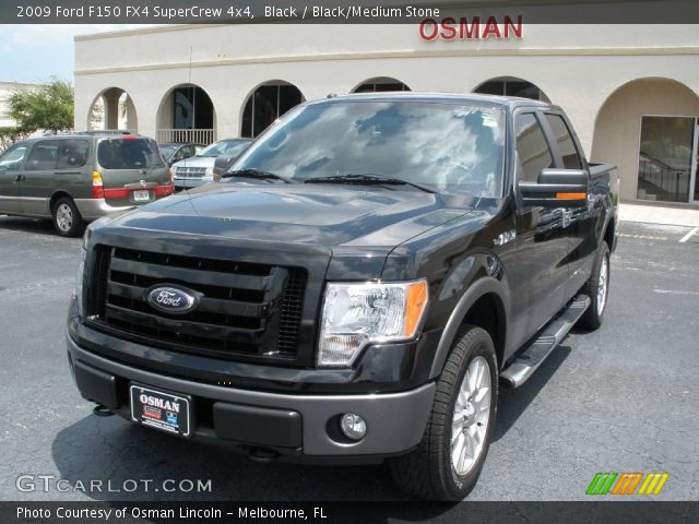 2009 Ford F150 FX4 SuperCrew 4x4 in Black