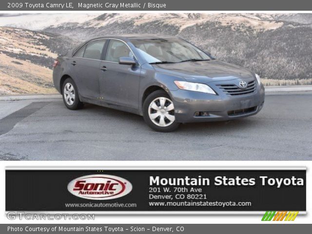 2009 Toyota Camry LE in Magnetic Gray Metallic