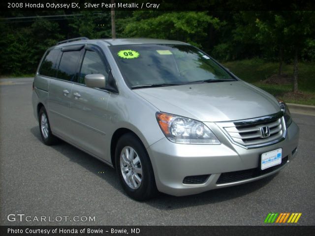 2008 Honda Odyssey EX in Silver Pearl Metallic