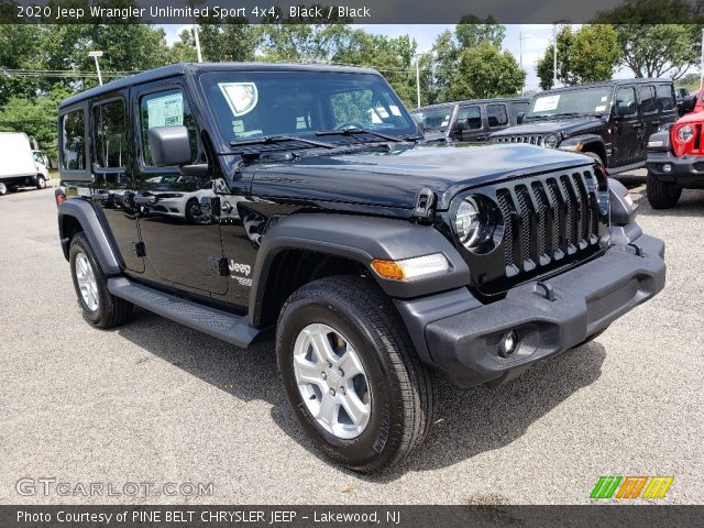 2020 Jeep Wrangler Unlimited Sport 4x4 in Black