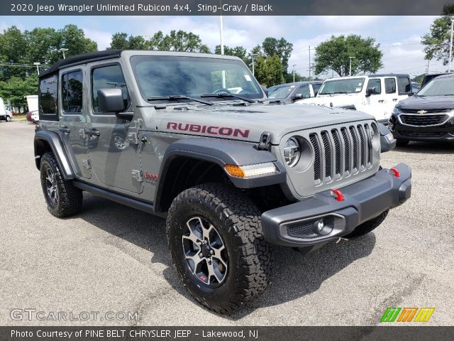 2020 Jeep Wrangler Unlimited Rubicon 4x4 in Sting-Gray