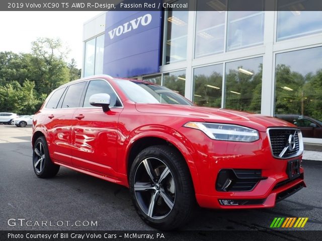 2019 Volvo XC90 T5 AWD R-Design in Passion Red