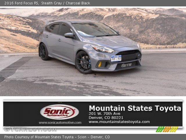 2016 Ford Focus RS in Stealth Gray