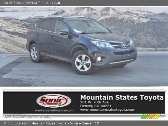 2015 Toyota RAV4 XLE in Black