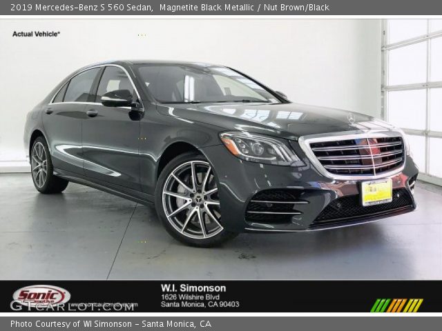 2019 Mercedes-Benz S 560 Sedan in Magnetite Black Metallic