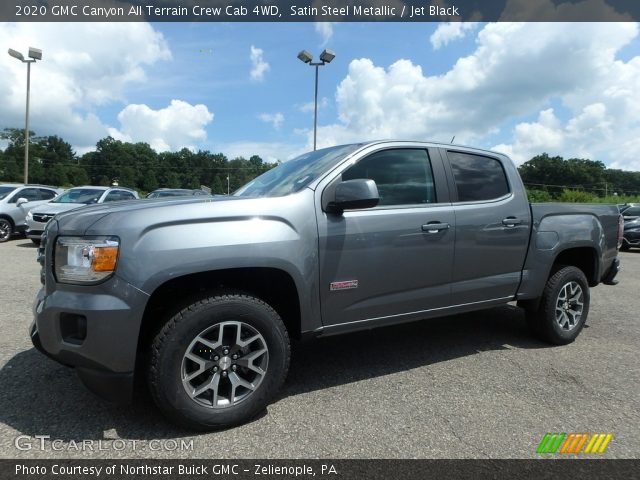 2020 GMC Canyon All Terrain Crew Cab 4WD in Satin Steel Metallic
