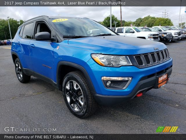 2017 Jeep Compass Trailhawk 4x4 in Laser Blue Pearl