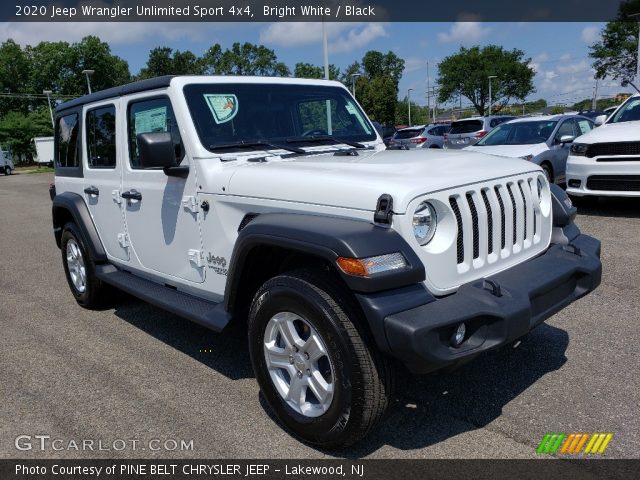 2020 Jeep Wrangler Unlimited Sport 4x4 in Bright White