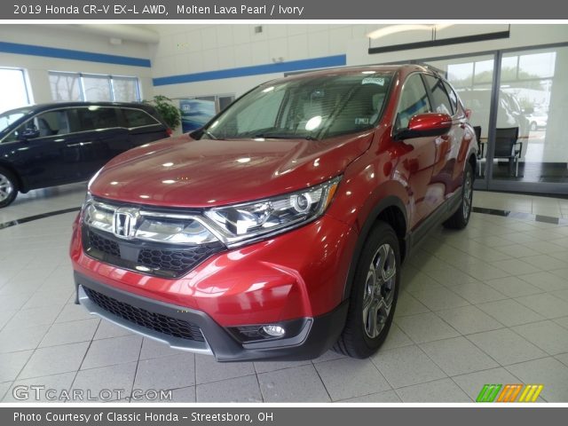 2019 Honda CR-V EX-L AWD in Molten Lava Pearl