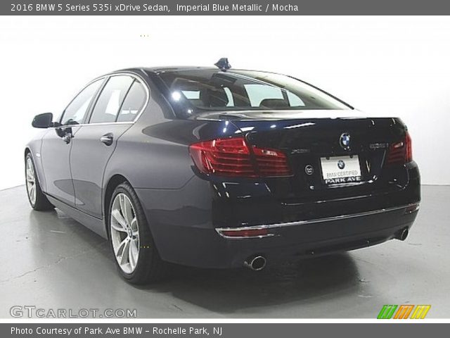 2016 BMW 5 Series 535i xDrive Sedan in Imperial Blue Metallic