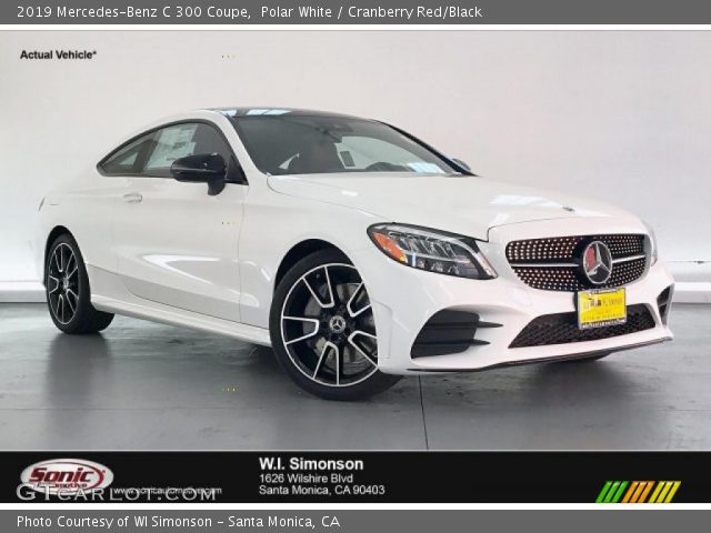 2019 Mercedes-Benz C 300 Coupe in Polar White