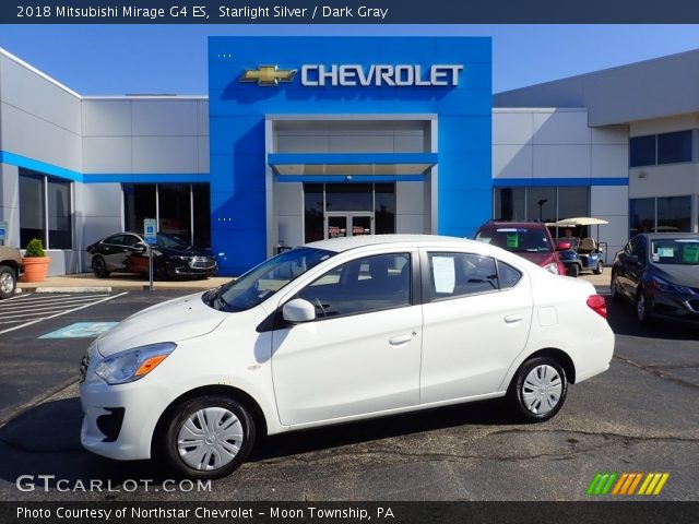2018 Mitsubishi Mirage G4 ES in Starlight Silver