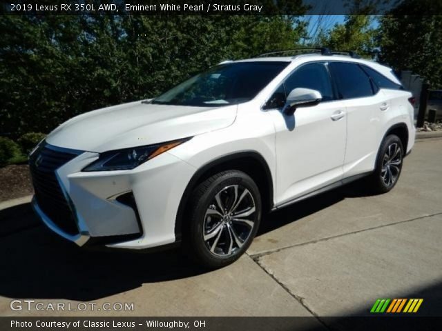 2019 Lexus RX 350L AWD in Eminent White Pearl