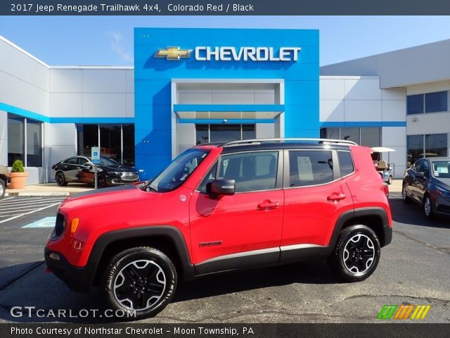 2017 Jeep Renegade Trailhawk 4x4 in Colorado Red