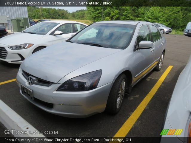 2003 Honda Accord EX V6 Sedan in Satin Silver Metallic