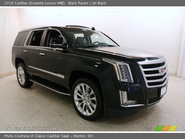 2018 Cadillac Escalade Luxury 4WD in Black Raven