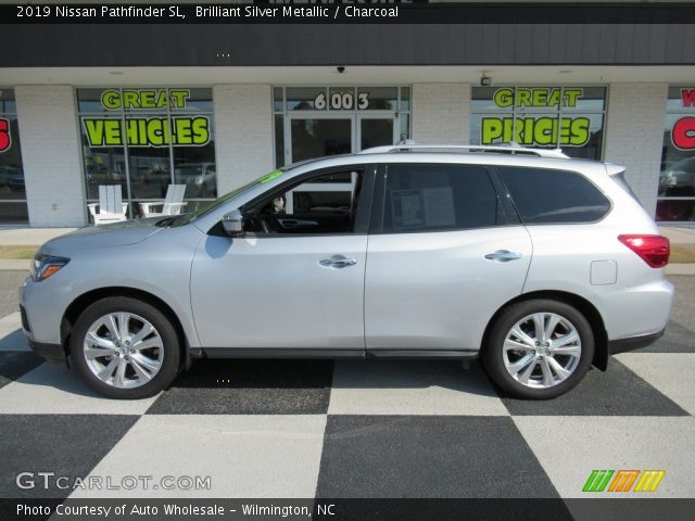 2019 Nissan Pathfinder SL in Brilliant Silver Metallic