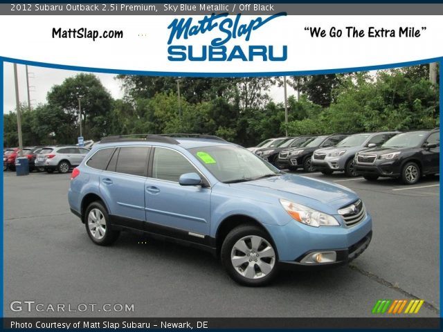 2012 Subaru Outback 2.5i Premium in Sky Blue Metallic