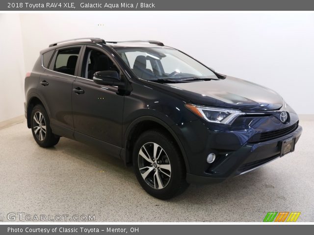 2018 Toyota RAV4 XLE in Galactic Aqua Mica