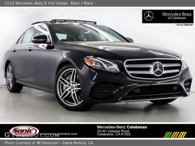 2019 Mercedes-Benz E 300 Sedan in Black