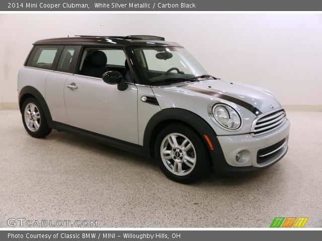 2014 Mini Cooper Clubman in White Silver Metallic