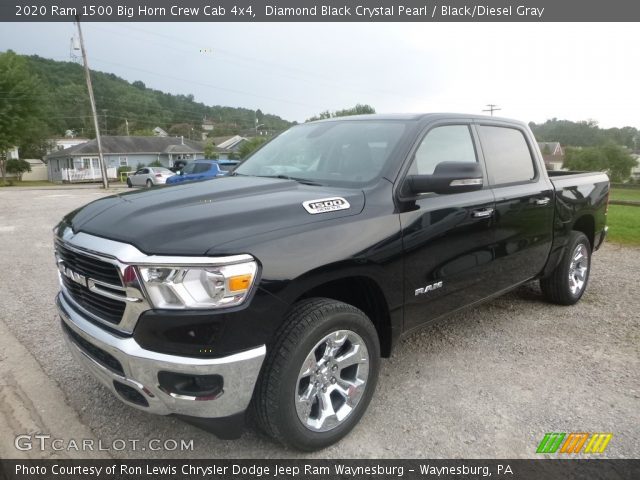 2020 Ram 1500 Big Horn Crew Cab 4x4 in Diamond Black Crystal Pearl