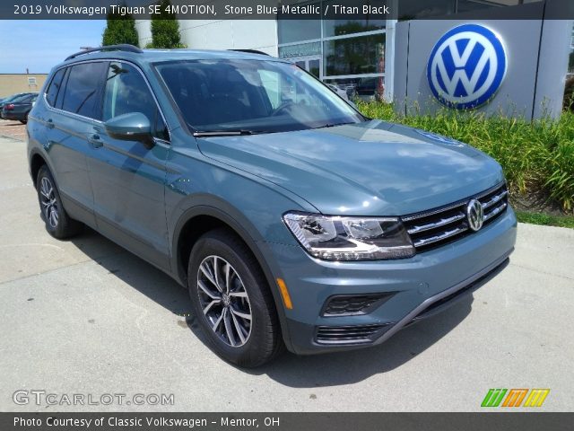 2019 Volkswagen Tiguan SE 4MOTION in Stone Blue Metallic