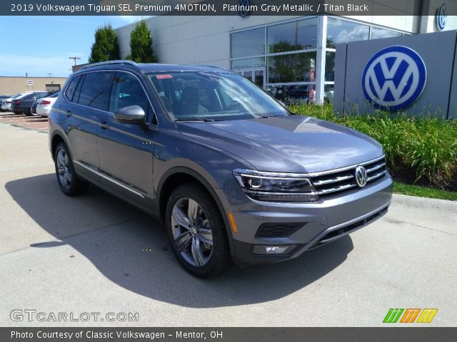 2019 Volkswagen Tiguan SEL Premium 4MOTION in Platinum Gray Metallic