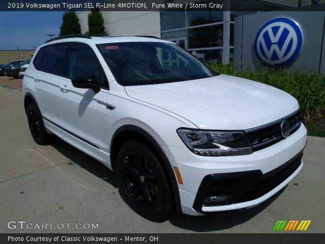 2019 Volkswagen Tiguan SEL R-Line 4MOTION in Pure White